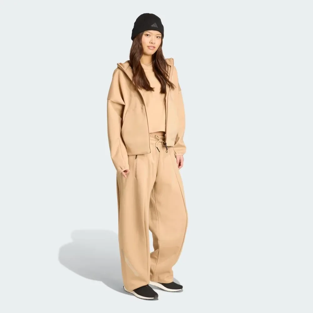 Adidas Felpa Donna Zne Fz - immagine 3