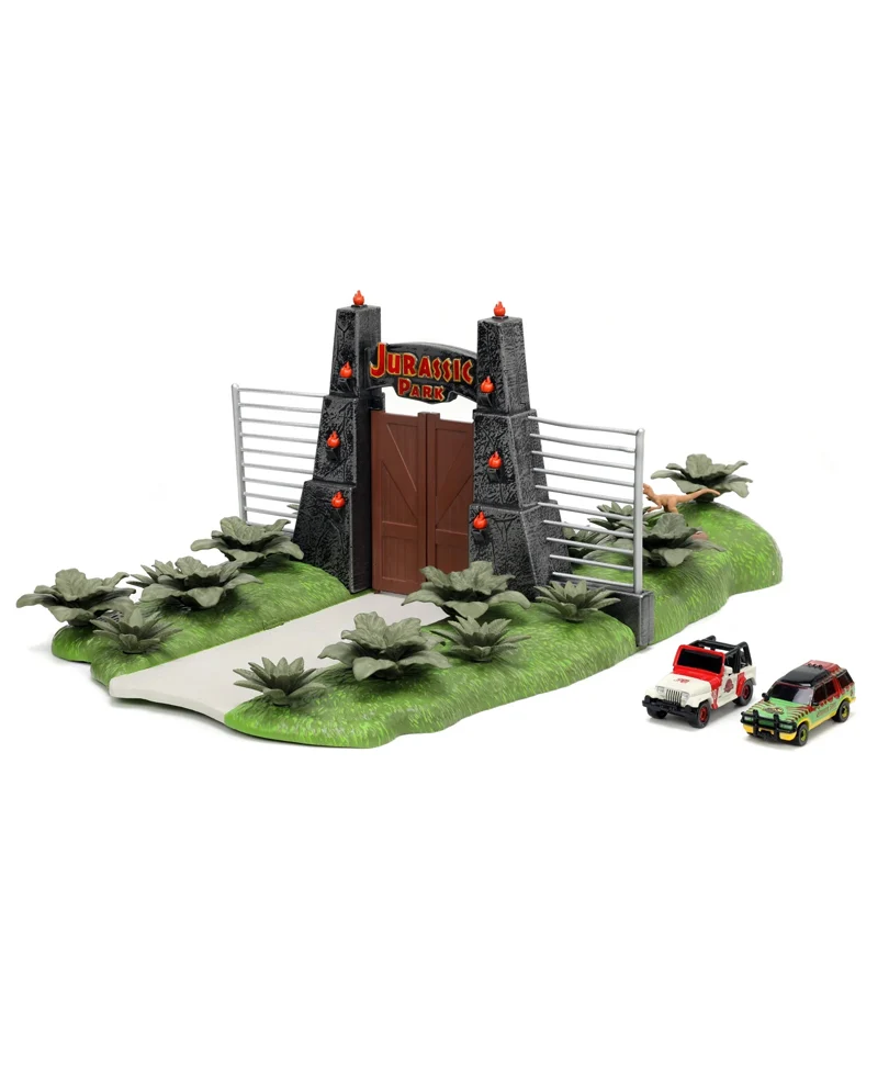 Jurassic Park - Nano Metalfigs Display Diorama