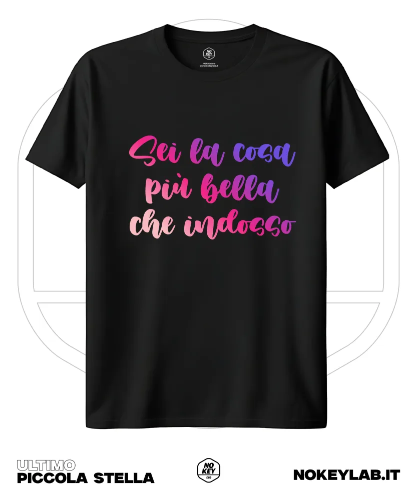 Maglia Ultimo Piccola Stella – T-Shirt Fan Tour 2025 | Regalo Musica Italiana - immagine 2