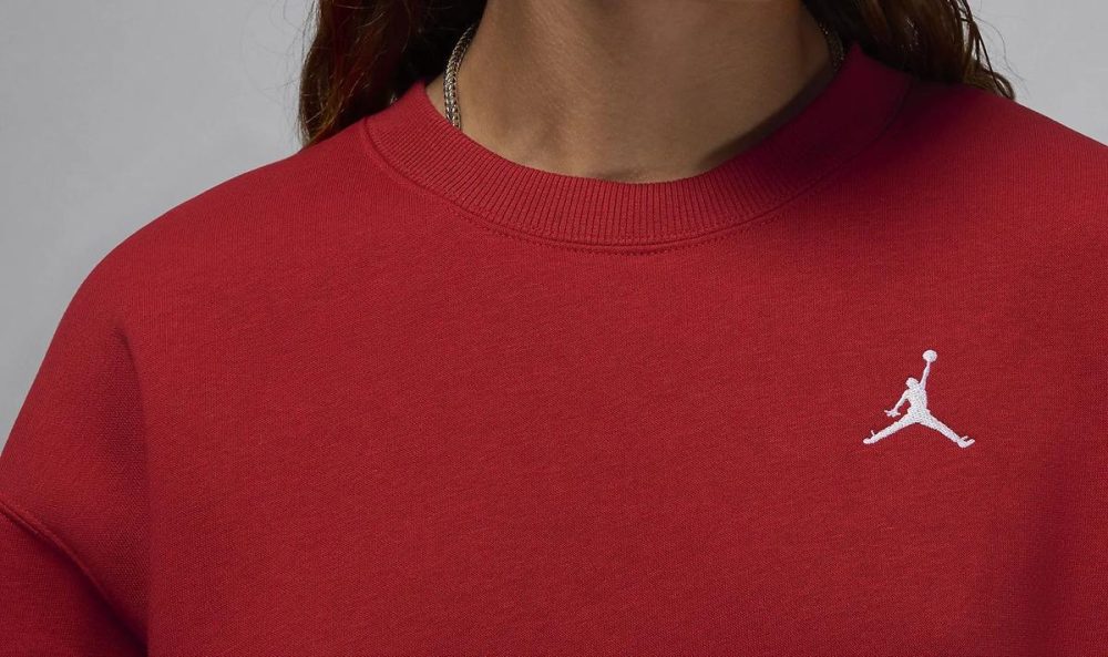 Nike Felpa Uomo Girocollo Jordan Brooklyn - immagine 3