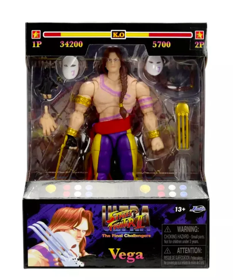 Street Fighter II: Vega - Action Figure Deluxe in Scala 1:12 - immagine 3
