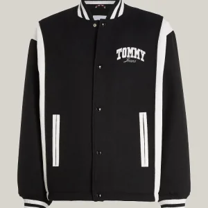 Tommy Hilfiger Giacca Uomo Tjm Cord Wool Mix Letterman Tommy Hilfiger Giacca Uomo Tjm Cord Wool Mix Letterman