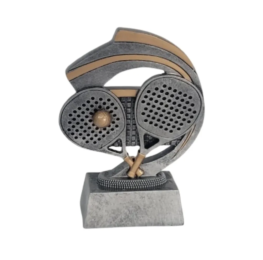 Trofeo Padel cm 13 Argento