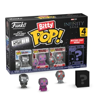 War Machine / Vision / Ultron / Mystery Bitty (4-Pack) War Machine / Vision / Ultron / Mystery Bitty (4-Pack)