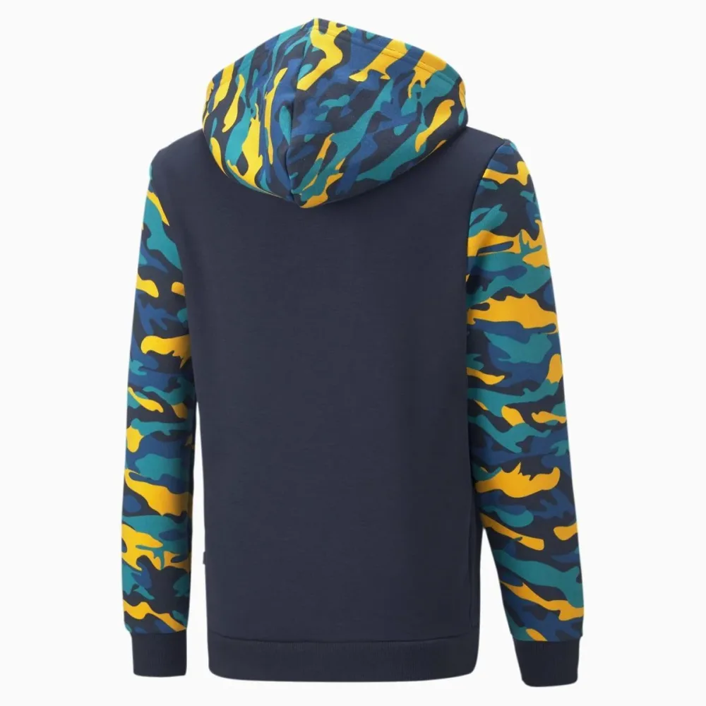 Puma Felpa Junior Ess + Camo Hoodie - immagine 2