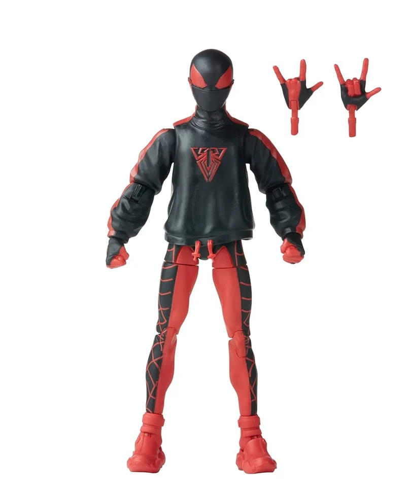 Marvel Legends - Marvel Vintage Spider-Man Miles Morales Action Figure - immagine 3
