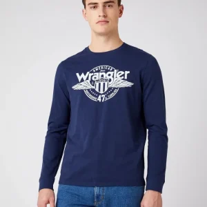 Wrangler T-Shirt Ml Uomo Wrangler T-Shirt Ml Uomo