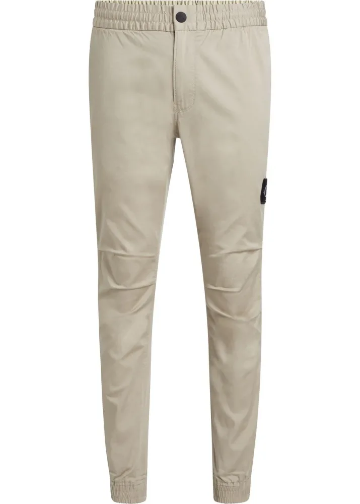 Calvin Klein Pantaloni Uomo Monologo Casual Badge