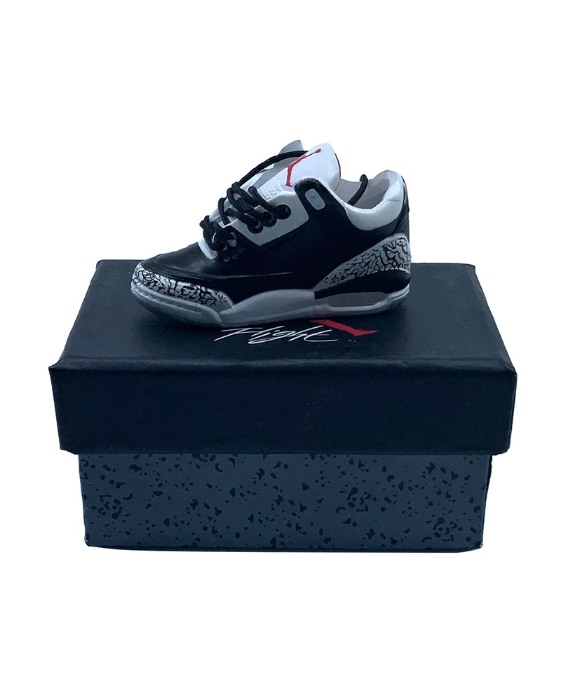 Jordan 3 Georgetown - Mini Scarpe da Collezione