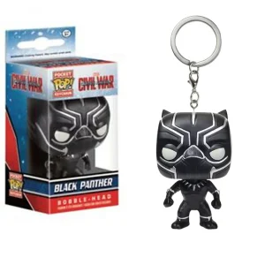 Black Panther Keychain Black Panther Keychain