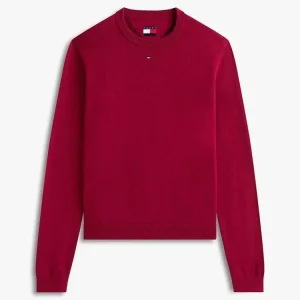 Tommy Hilfiger Maglia Donna Ess Crew Sweater Tommy Hilfiger Maglia Donna Ess Crew Sweater