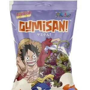 One Piece – Gumisan ‘Jelly Sweets’ – Gelatina d’uva 180g One Piece – Gumisan ‘Jelly Sweets’ – Gelatina d’uva 180g