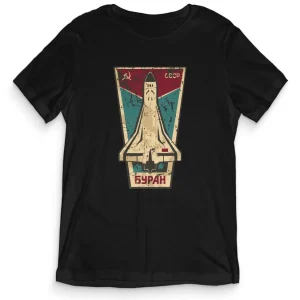 TeesBlitz Collection T-Shirt maglia Rocket Timeless Space SPACE005 TeesBlitz Collection T-Shirt maglia Rocket Timeless Space SPACE005
