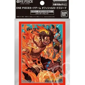 One Piece Card Game – Sleeves – Portgas D. Ace & Monkey D. Luffy 70 Pz.