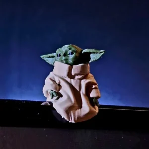Yoda Decorazione Monitor 3D