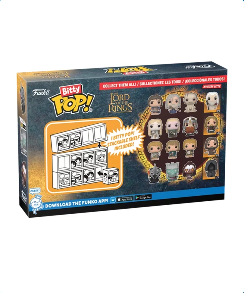Frodo Baggins / Gandalf / Gollum / Mystery Bitty (4-Pack) - immagine 2