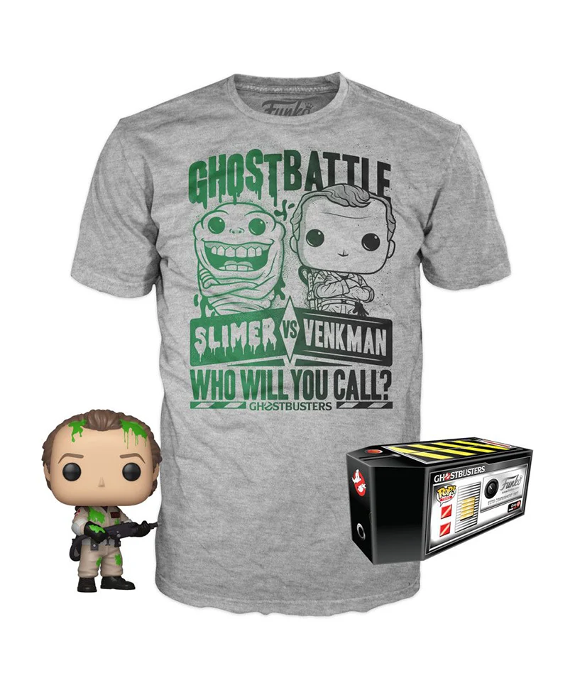 Ghostbusters POP! & Tee Box Dr. Peter Venkman Exclusive – Taglia M