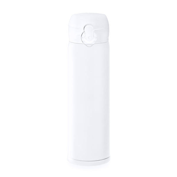 Thermos Palmer in Acciaio Inox 304 450ml – Pulsante di Apertura con Chiusura di Sicurezza - immagine 2