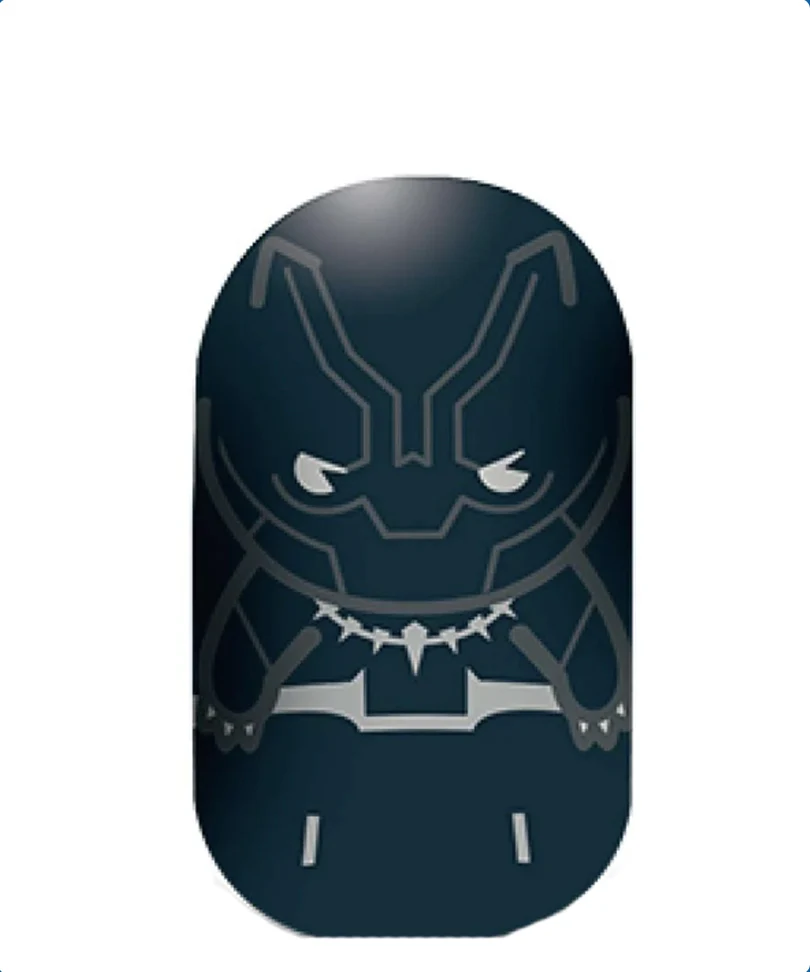 Marvel Puniz Squishy Battle - Black Panther