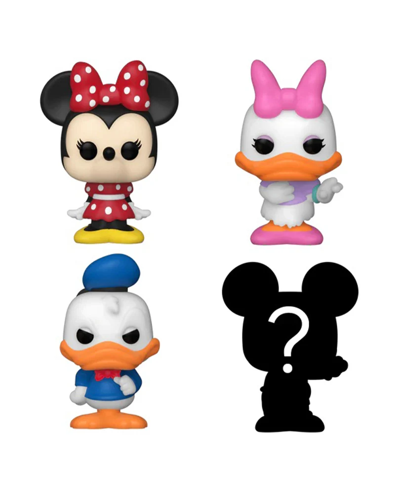 Minnie Mouse / Daisy Duck / Donald Duck / Mystery Bitty (4-Pack) - immagine 2
