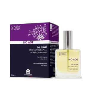 NO AGE BIO OIL ELIXIR VISO, CORPO, CAPELLI, Nutriente Rigenerante – Protezione dall Inquinamento