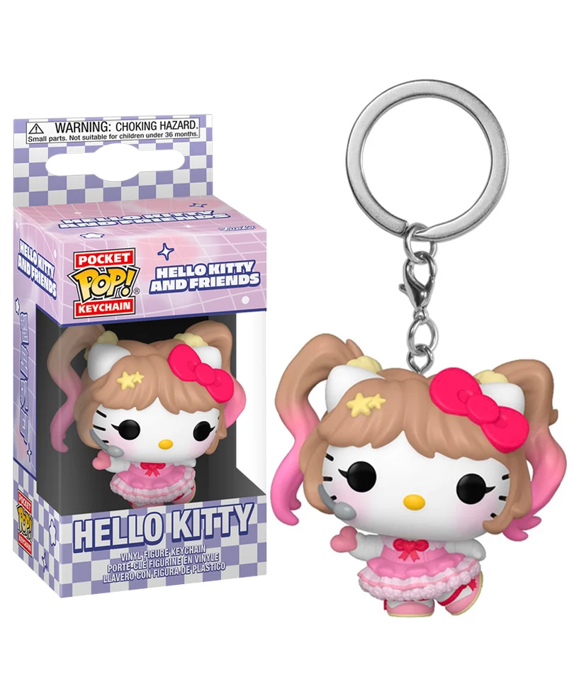 Hello Kitty (K-Pop Outfit) Keychain