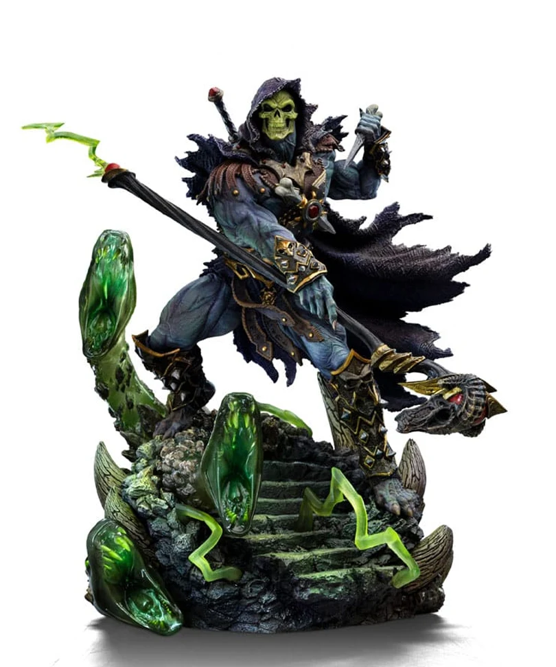 Masters of the Universe Deluxe Art Scale Statue 1/10 Skeletor Unleashed 23 cm - immagine 2