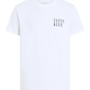 Calvin Klein T Shirt Uomo Ombre Text Box Calvin Klein T Shirt Uomo Ombre Text Box