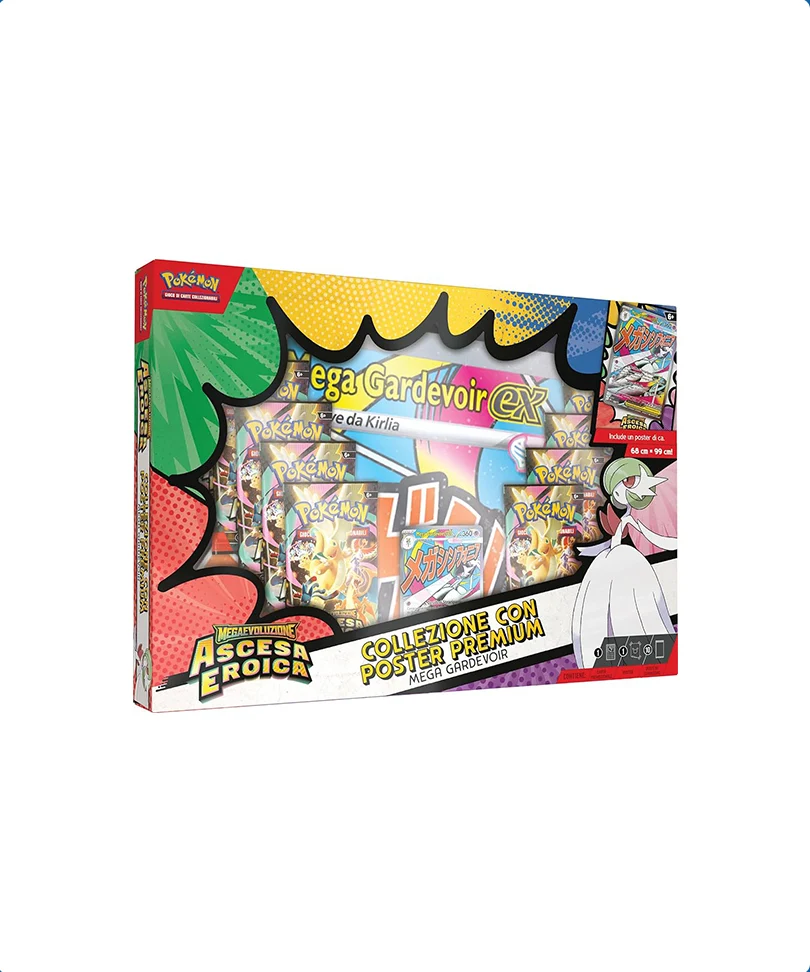 Collezione Poster Pokemon - Megaevoluzioni: Ascesa Eroica - immagine 2
