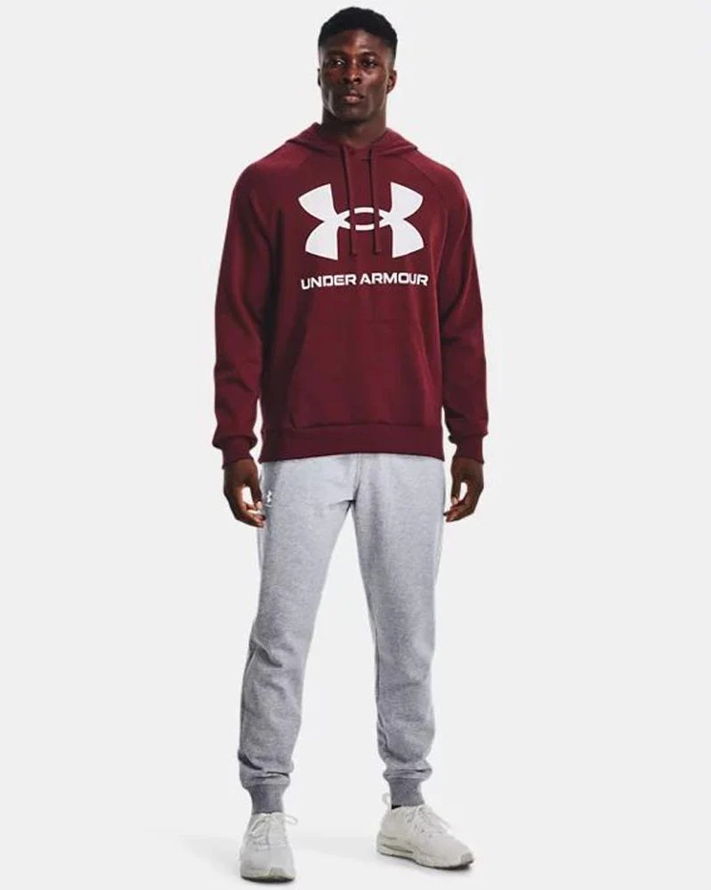 Under Armour Felpa Uomo Rival Fleece Big Logo Hd - immagine 2