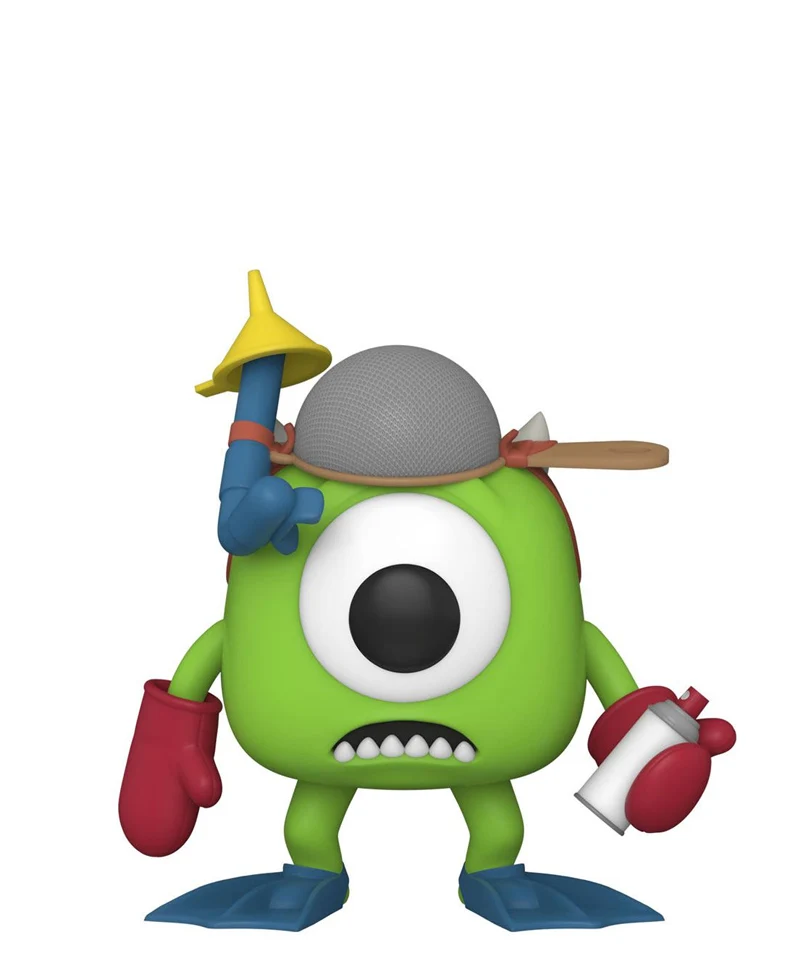 Mike Wazowski with Mitts