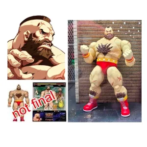 Street Fighter II: Zangief – Action Figure Deluxe in Scala 1:12 Street Fighter II: Zangief – Action Figure Deluxe in Scala 1:12