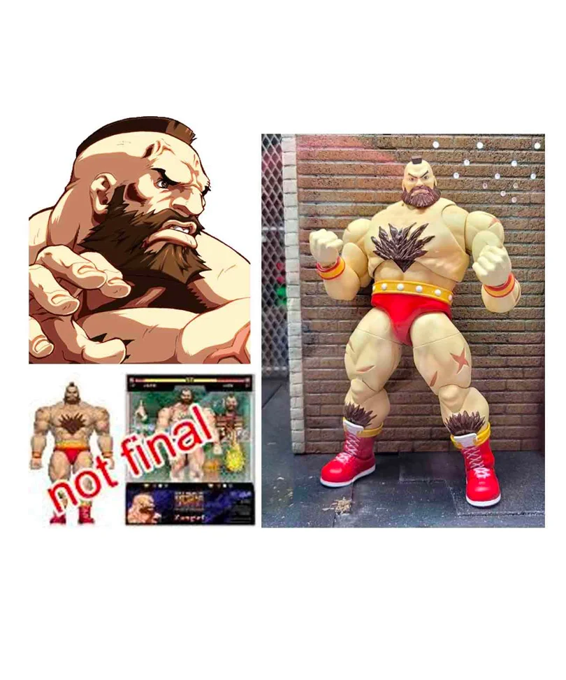 Street Fighter II: Zangief - Action Figure Deluxe in Scala 1:12