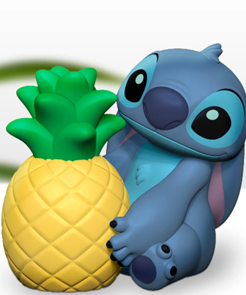 Lilo & Stitch - Stitch and Pineapple - Salt and Pepper Shakers Set - immagine 2