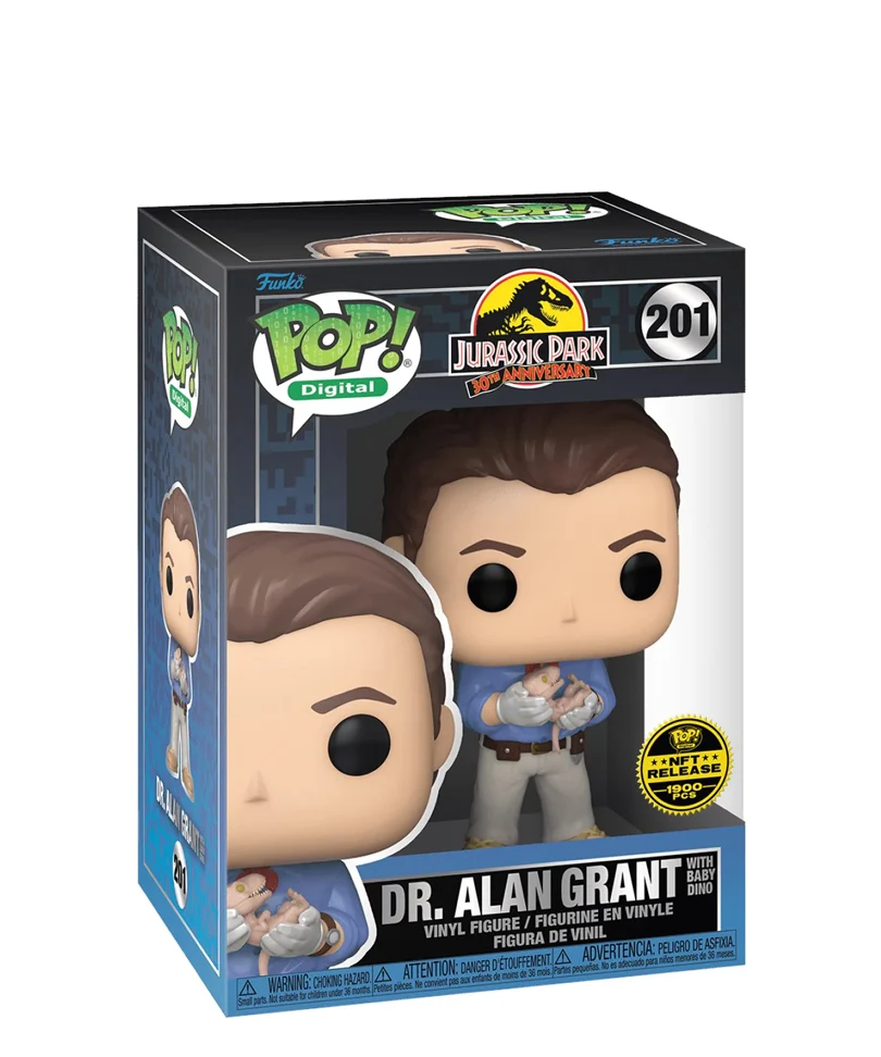 Dr. Alan Grant with Baby Dino