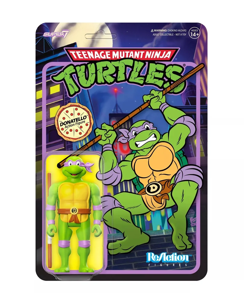Teenage Mutant Ninja Turtles - ReAction Action Figure Donatello 10 cm