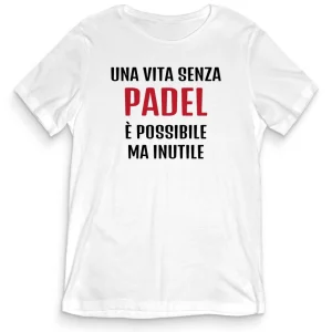 T-shirt Divertente – PADEL – tee24-025 T-shirt Divertente – PADEL – tee24-025