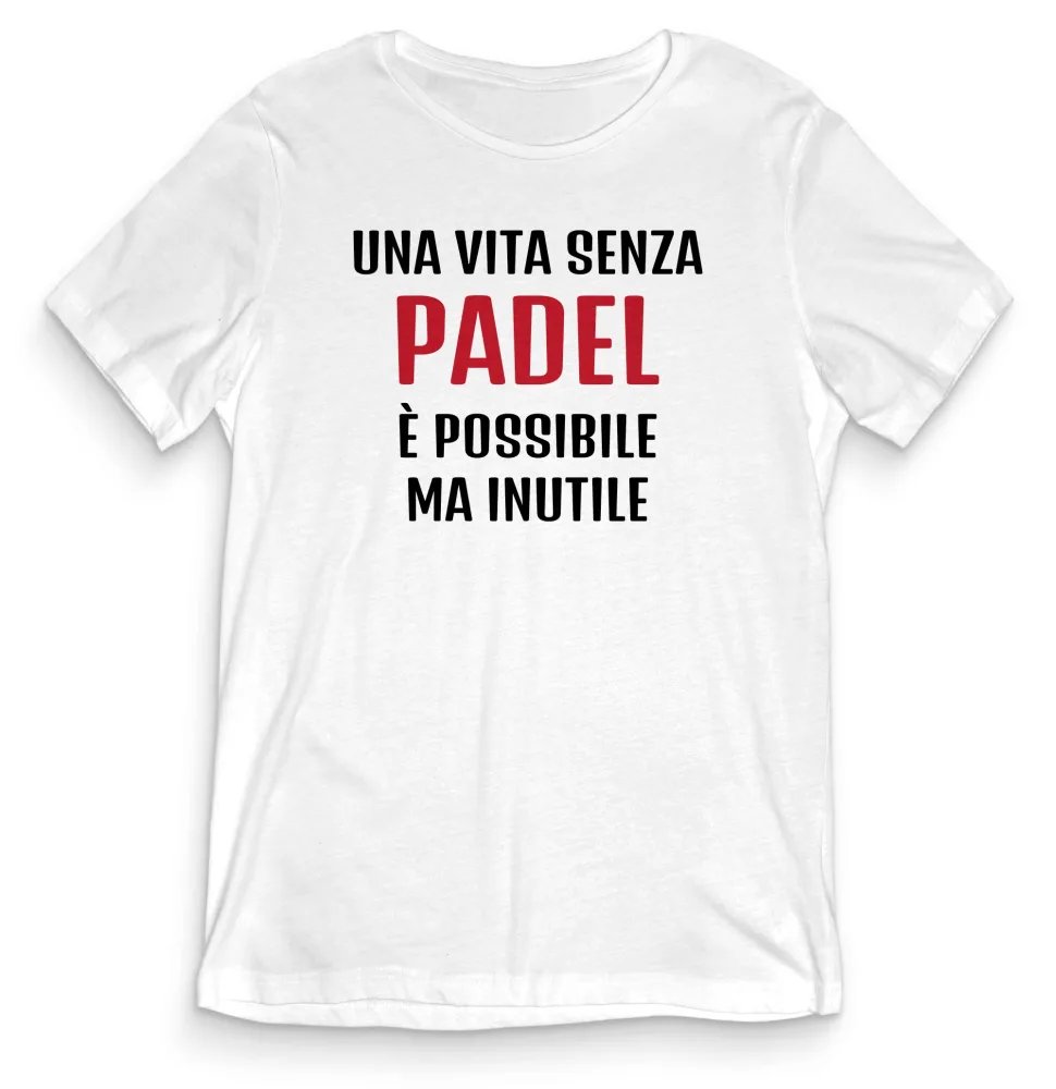 T-shirt Divertente – PADEL – tee24-025