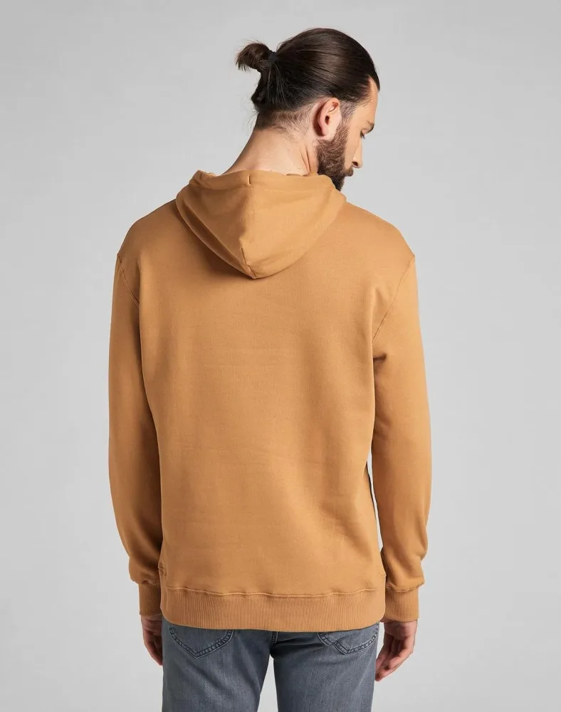 Lee Felpa Uomo Plain Hoodie - immagine 2