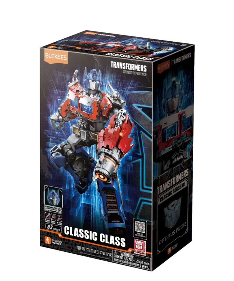 Transformers Blokees Plastic Model Kit Classic Class 01 Optimus Prime