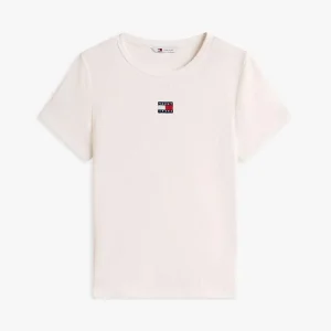 Tommy Hilfiger T Shirt Donna Slim Badge Tommy Hilfiger T Shirt Donna Slim Badge