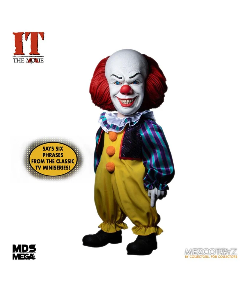 Stephen Kings IT 1990 Mezco Deluxe Action Figure Pennywise 38 cm