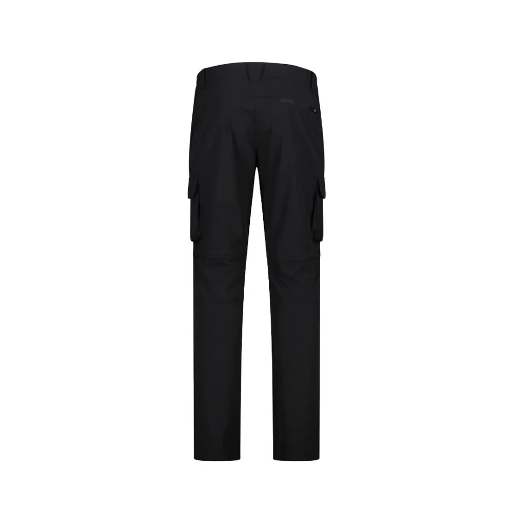Pantaloni Zip Off Con Tasche Uomo - immagine 2