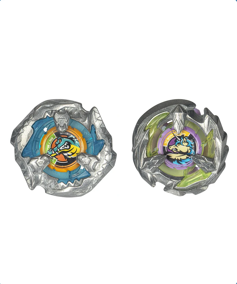 Beyblade X - Dual Pack: Bite Croc 3-60LF e Sting Unicorn 4-60P - immagine 2