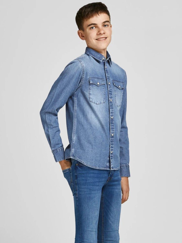 Jack And Jones Camicia Junior Denim - immagine 2