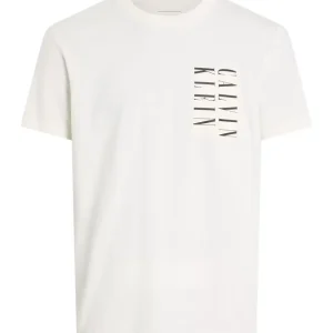 Calvin Klein T Shirt Uomo Serif Box Graphic Calvin Klein T Shirt Uomo Serif Box Graphic