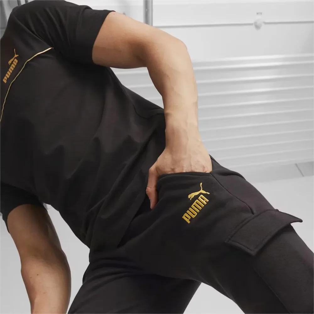 Puma Pantaloni Uomo Ess + Minimal Gold Pants - immagine 3