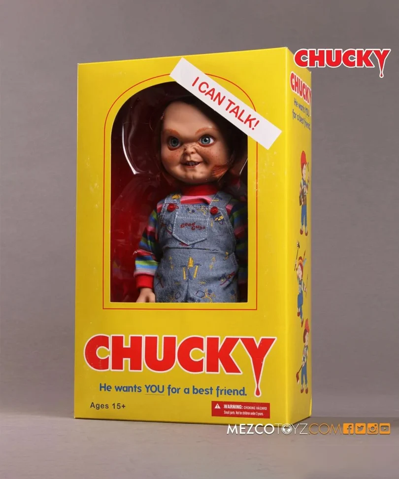 Chucky - Sneering Chucky - Sound Doll 38cm