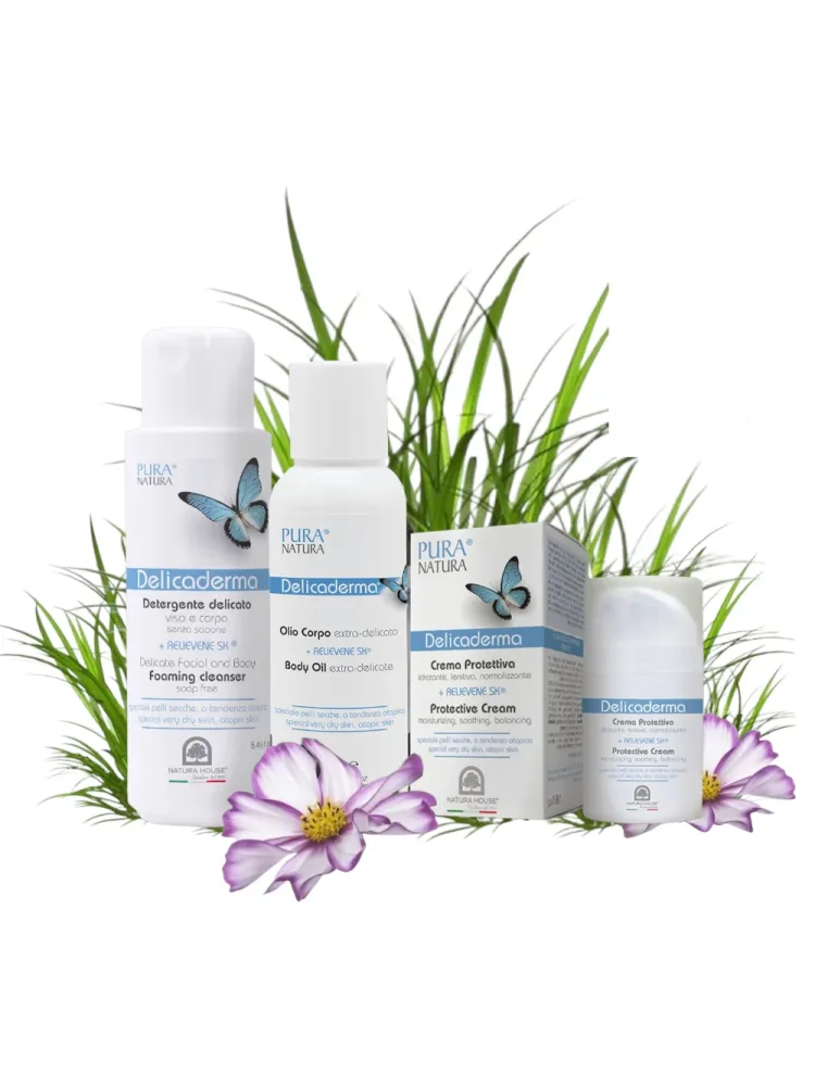 DELICADERMA CREMA PROTETTIVA e Lenitiva Specifica per Pelle affetta da Dermatite e Pelle molto Secca - immagine 2