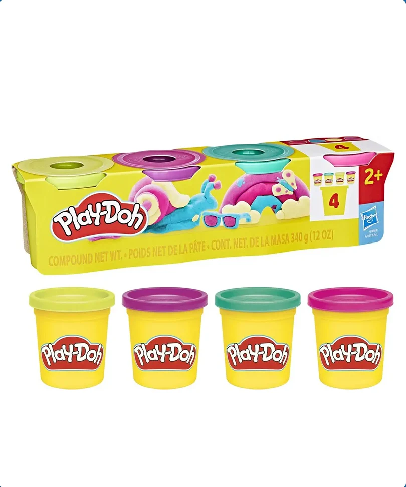 Play-Doh (4 Vasetti)